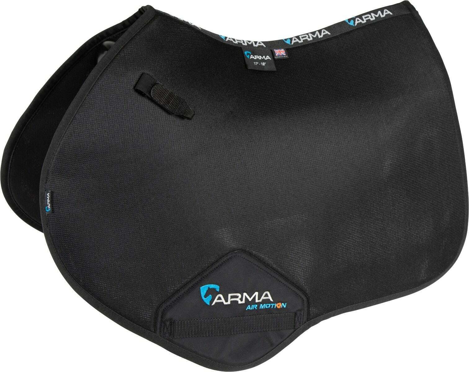 Picture of Shires Arma Air Motion Jump Saddlecloth | Black | 17"-18"