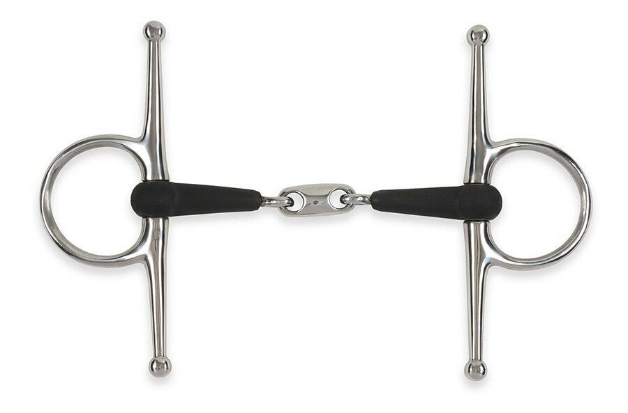 Picture of Shires Equikind+ Peanut Link Full Cheek Snaffle Bit | Horse Bit | 3 Sizes