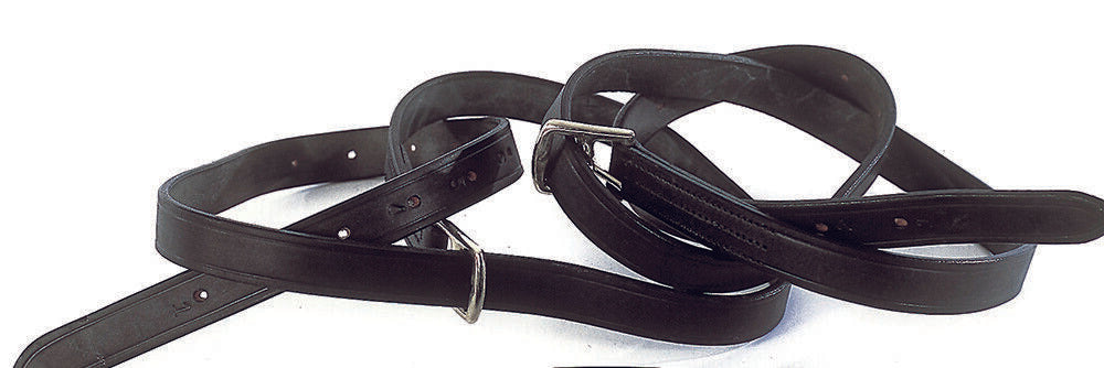 Picture of Windsor Equestrian Adults Stirrup Leathers , Black or Havana - 54" x 1"