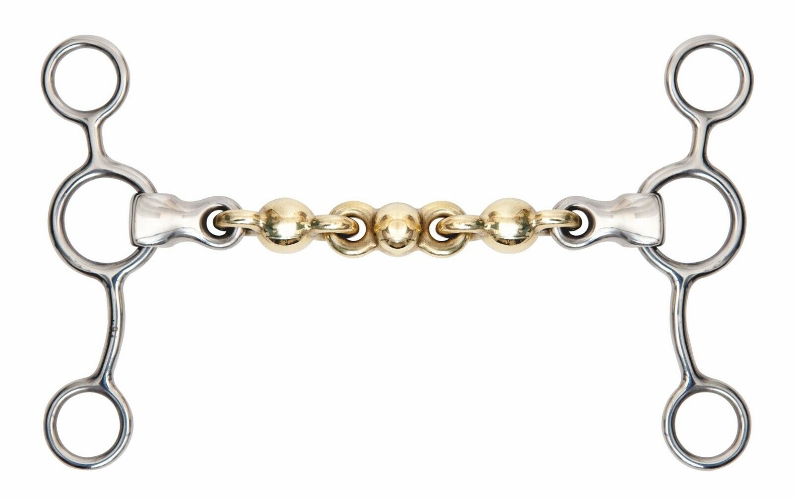 Picture of Shires Tom Thumb Gag Bit Waterford With Brass Alloy Mouth | Brass Alloy |4 Sizes
