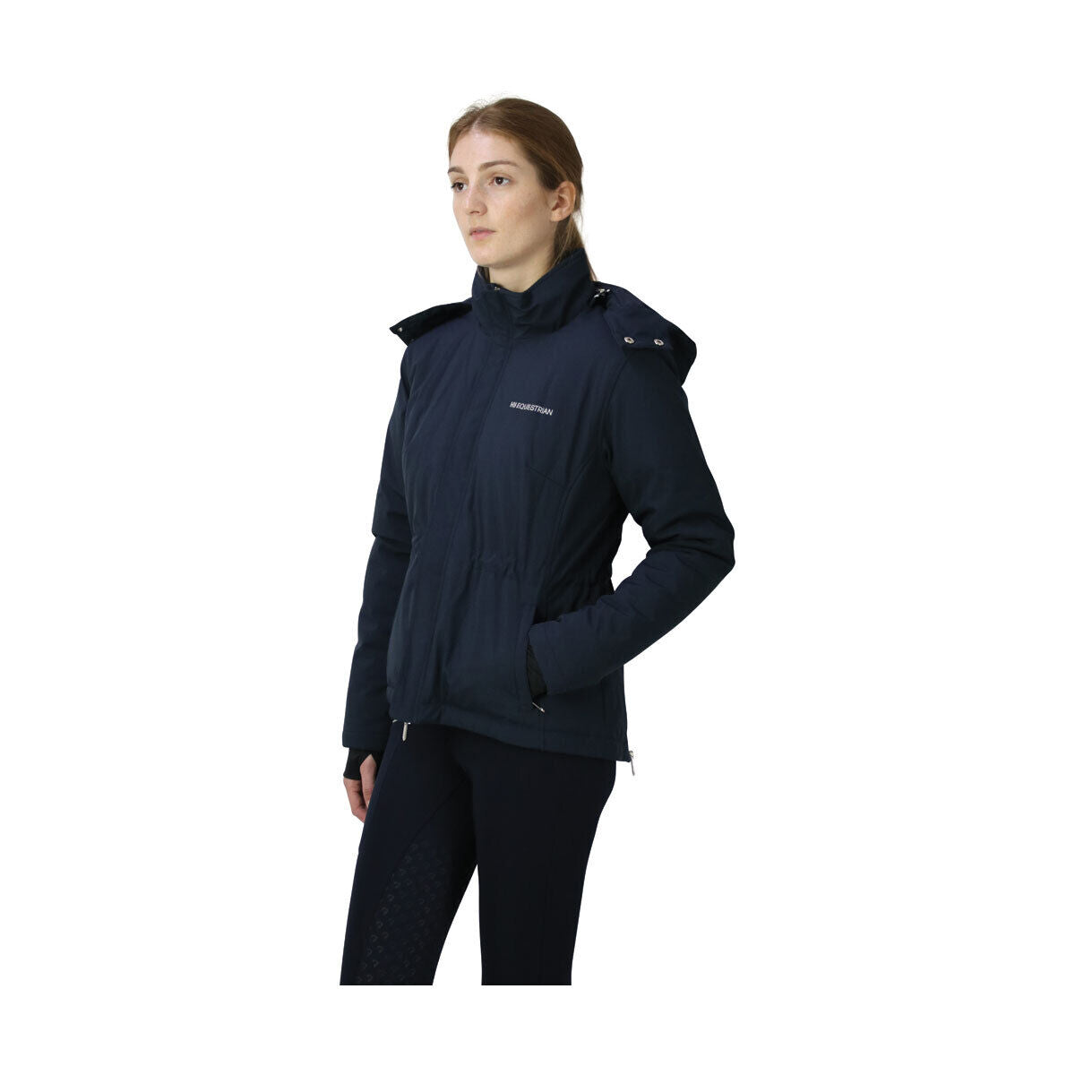 Picture of Hy Equestrian Synergy Short Waterproof Secure Shield Coat, Ladies Sizes XS-XL,