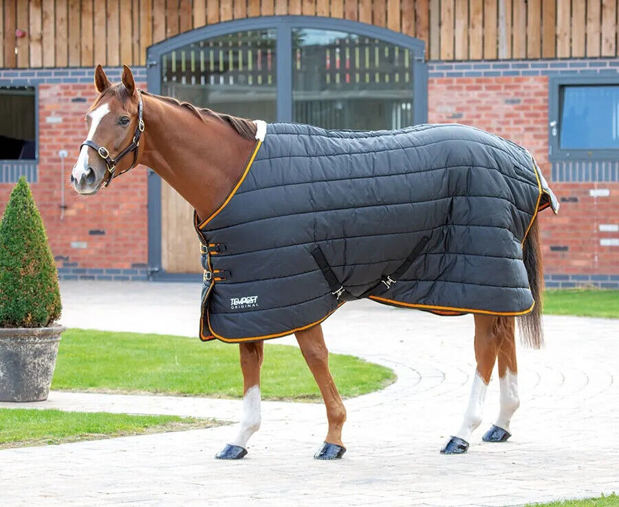 Picture of Stable Rug 300g | Shires Tempest Original 300g Horse Stable Rug | Black |4'0-7'3