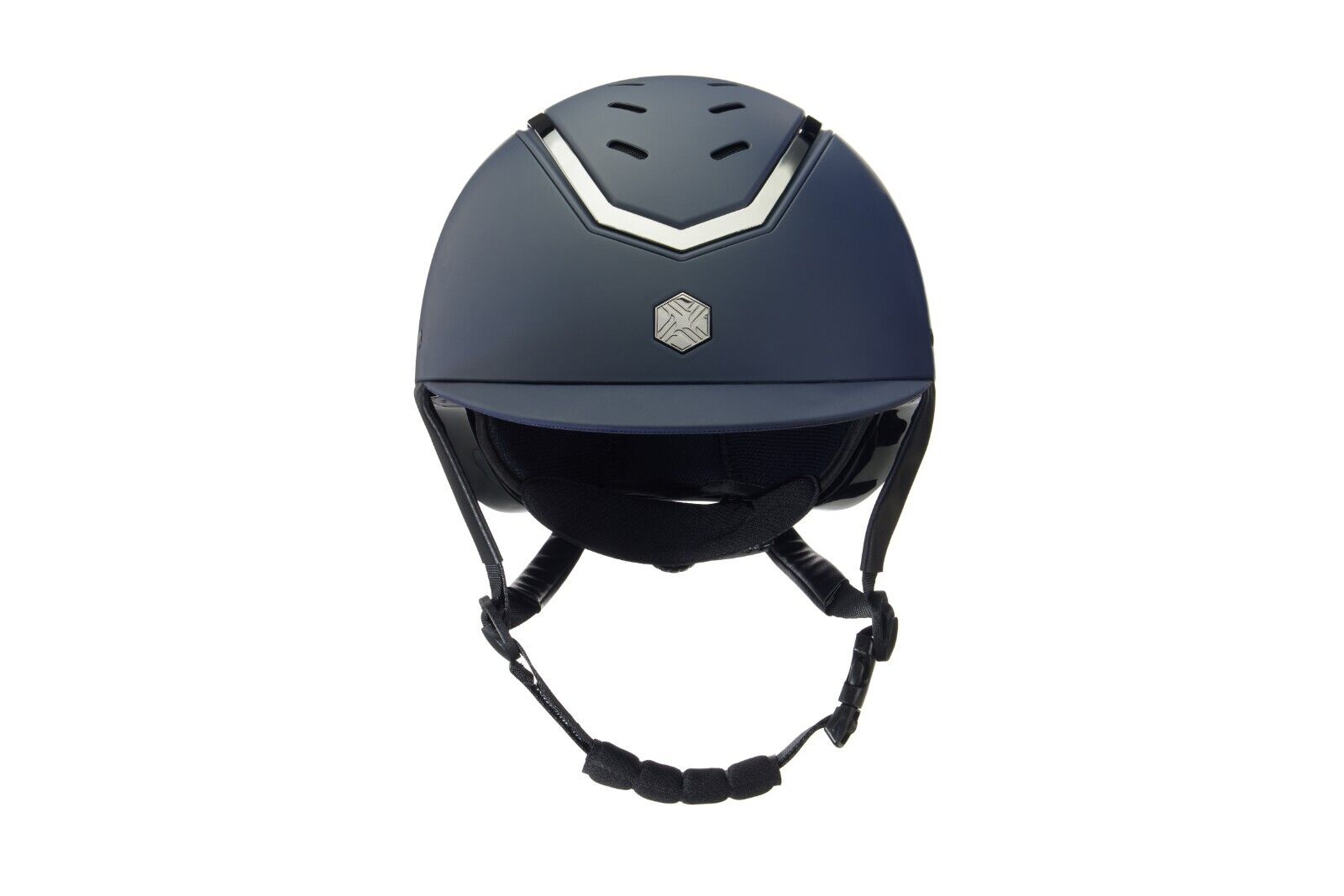 Picture of Charles Owen EQX Kylo Riding Hat, Adjustable Dial System, Navy or Black Matt