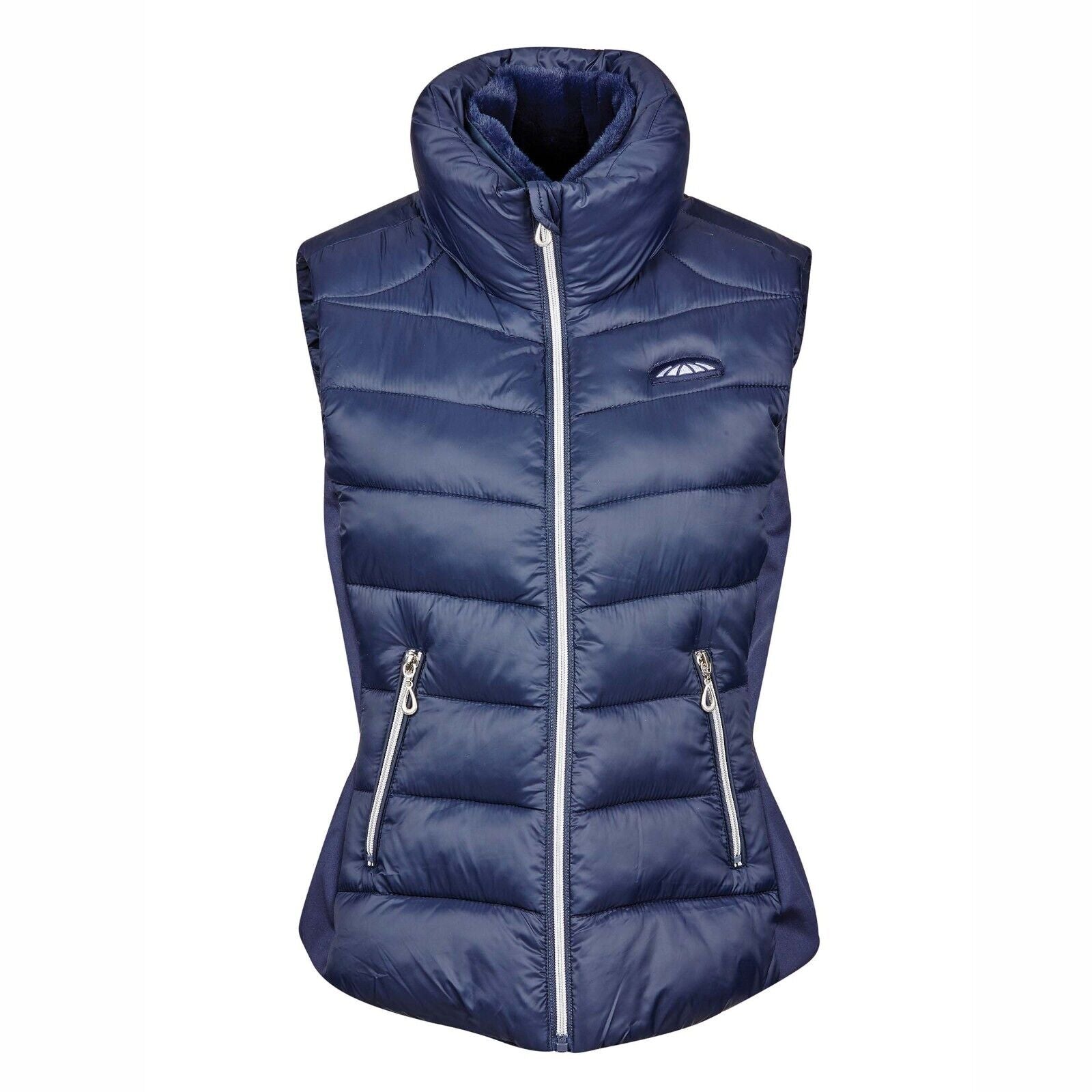 Picture of Weatherbeeta Dion Womens Puffer Vest Gilet Waistcoat, Navy or Black XXS-XXL