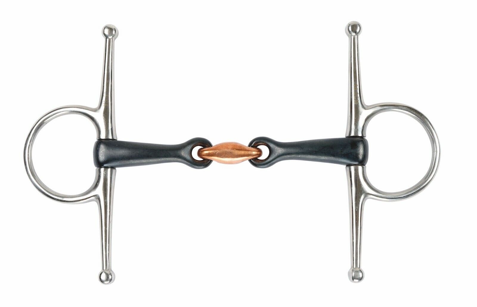 Picture of Shires Full Cheek Lozenge  Snaffle | Horse Bit | Sweet Iron | 4 Sizes