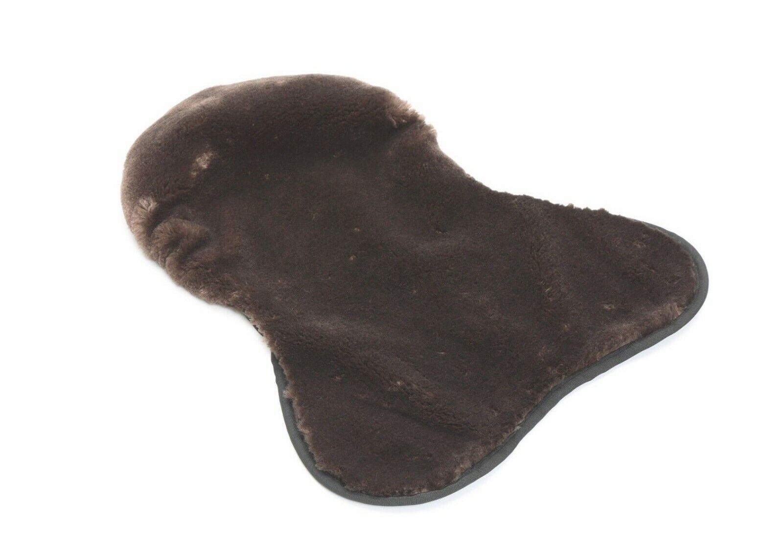 Picture of Shires Arma Supafleece Saddle Seat Saver | 16.5"-18" | Black or Brown