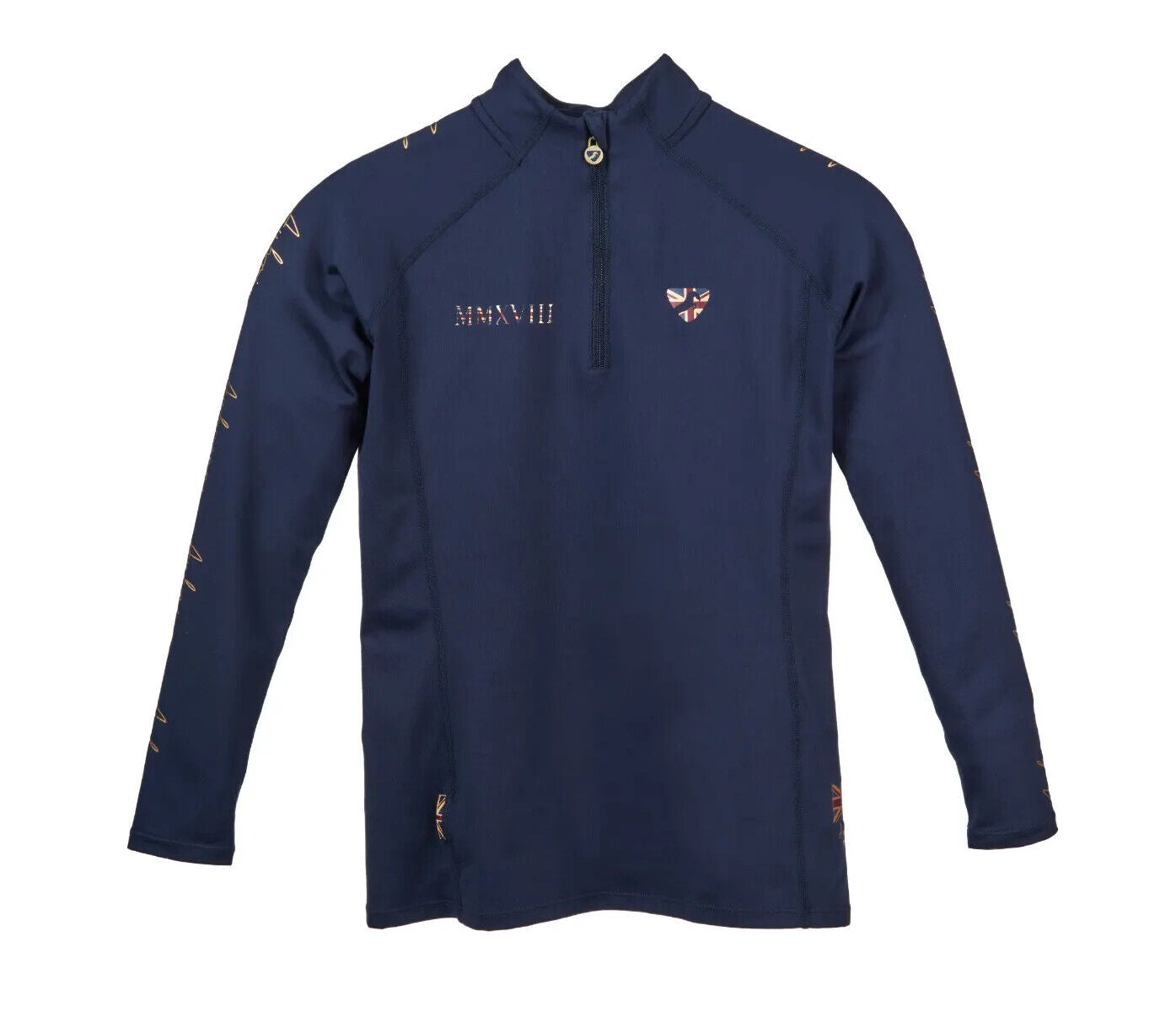 Picture of Shires Aubrion Team Long Sleeve Base Layer - Young Rider | 4 Colours | Age 7-14