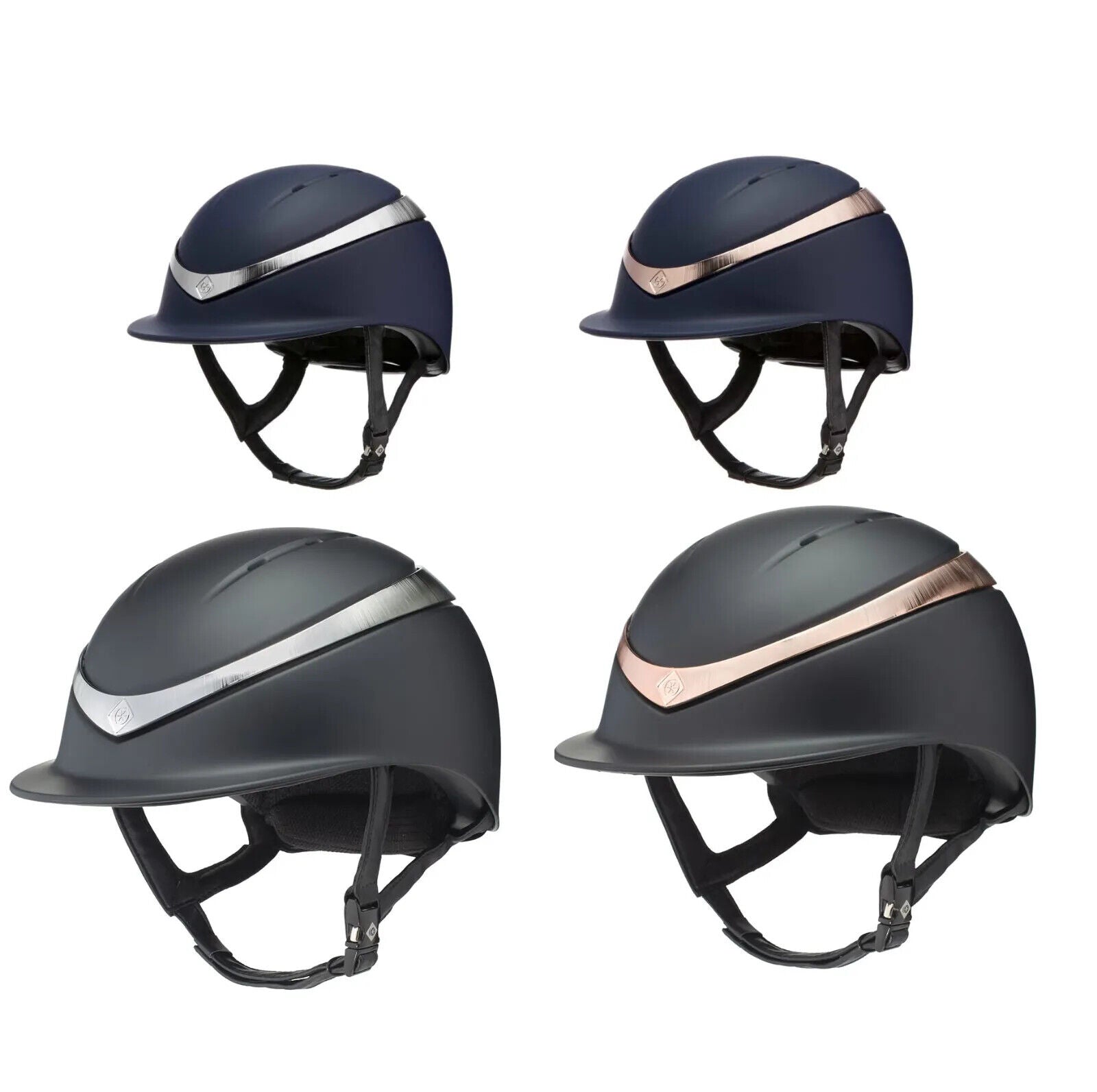Picture of Charles Owen HALO Horse Riding Hat (NON Mips) , Wide Peak, VG1, PAS015, Kitemark