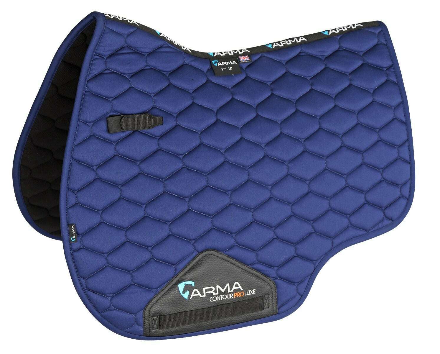 Picture of Shires Arma Luxe Cotton Saddlecloth | 2 Sizes | 3 Colour Options.