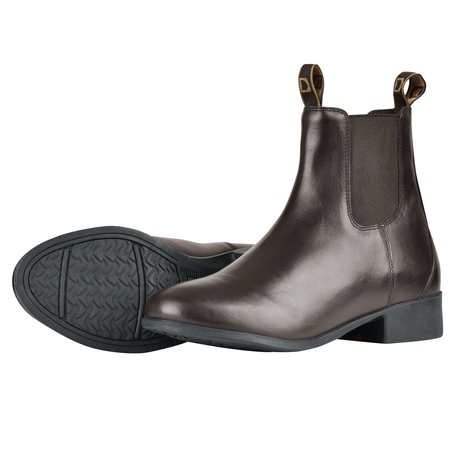 Picture of Dublin Foundation Jodhpur Riding Boots, Black, Brown, UK Size 4 - 11