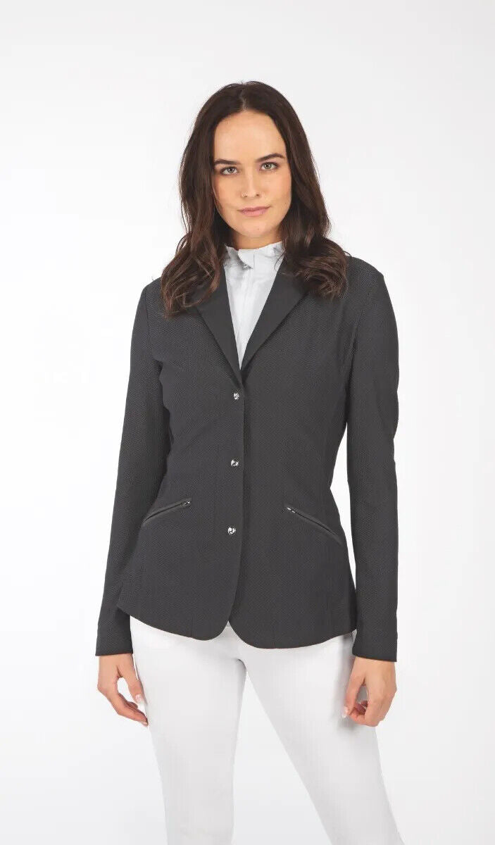 Picture of Shires Aubrion Ladies Goldhawk Show Competition Jacket | Black or Navy