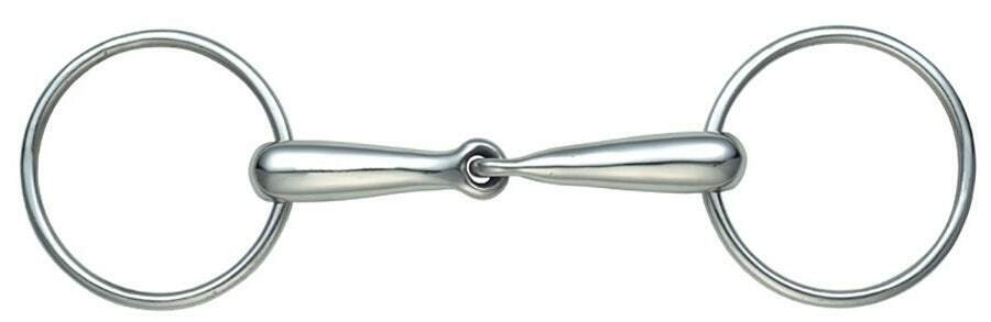 Picture of Shires Hollow Mouth Race Snaffle Bit  | Horse Bit  | Stainless Steel | 4 Sizes