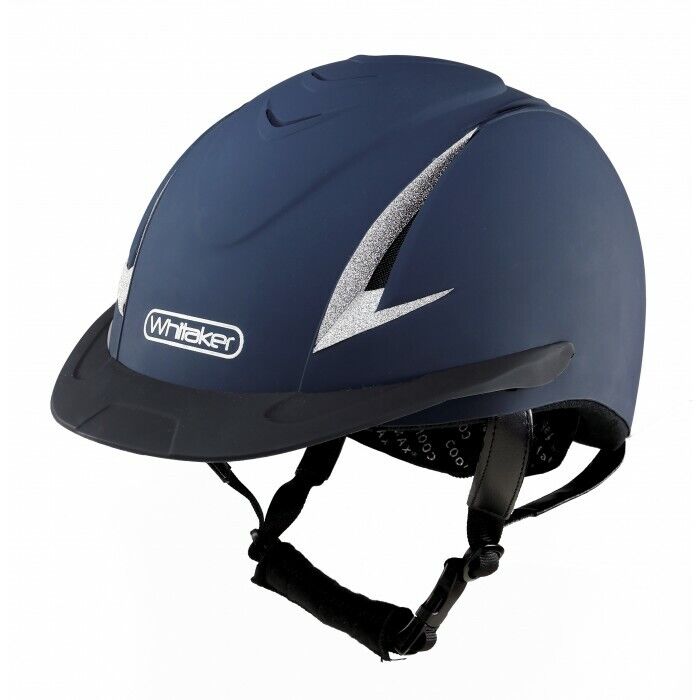Picture of Whitaker NRG Sparkly Horse Riding Hat, Dial Fit | SEI ASTM F1163-15 VG1 Standard
