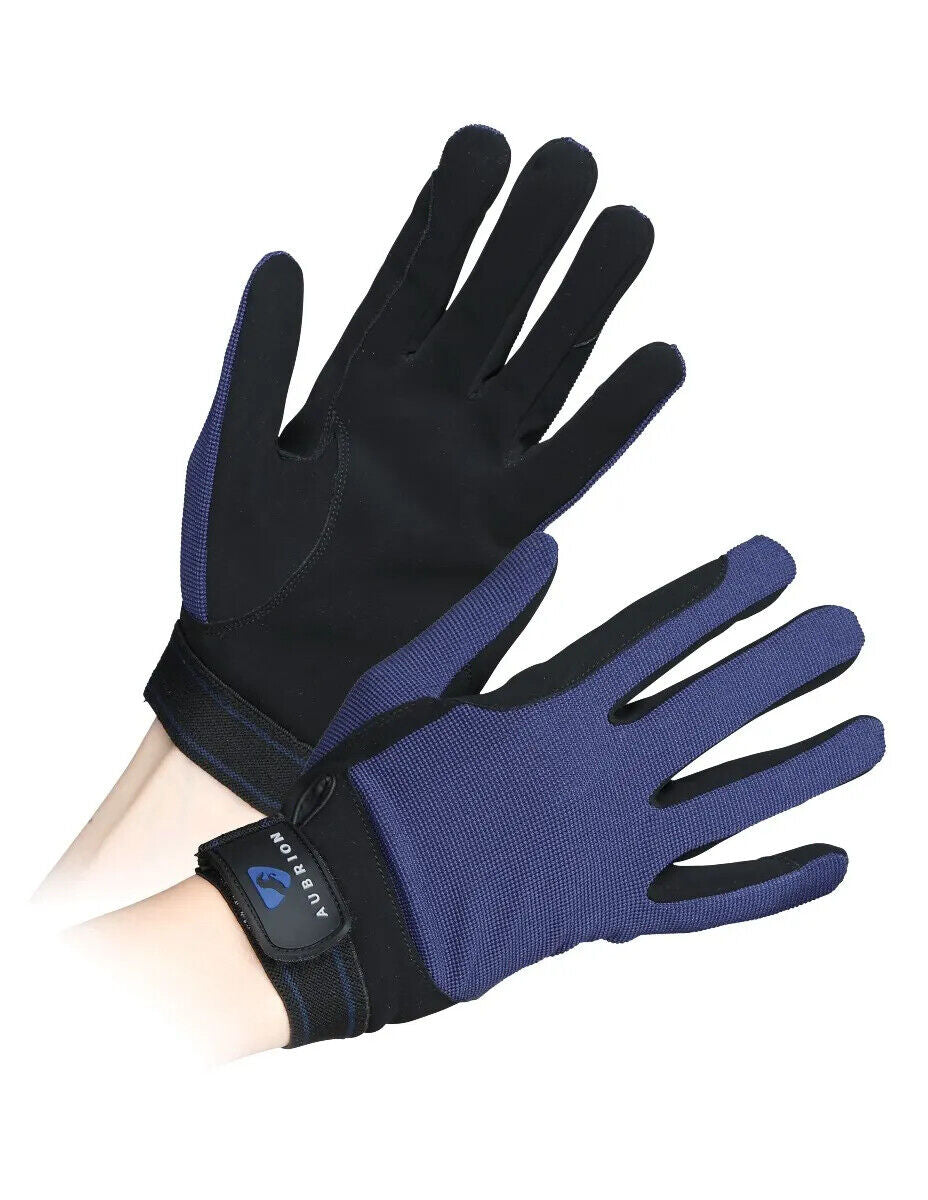 Picture of Shires Aubrion Ladies Mesh Horse Riding Gloves | 6 Colours | XS-XL | Ladies