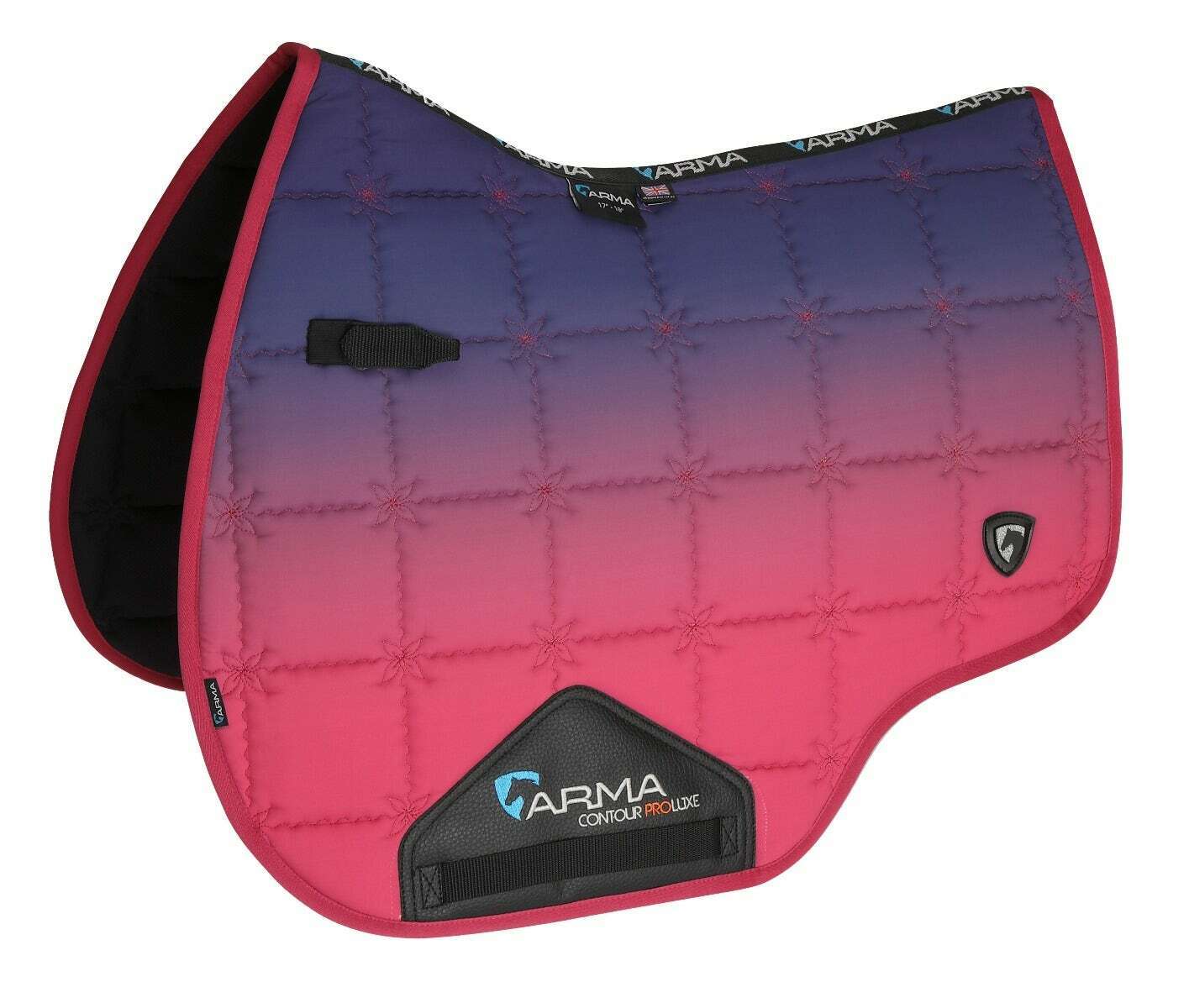Picture of Shires Arma Ombre Saddlecloth | 3 Sizes | 3 Colour Options