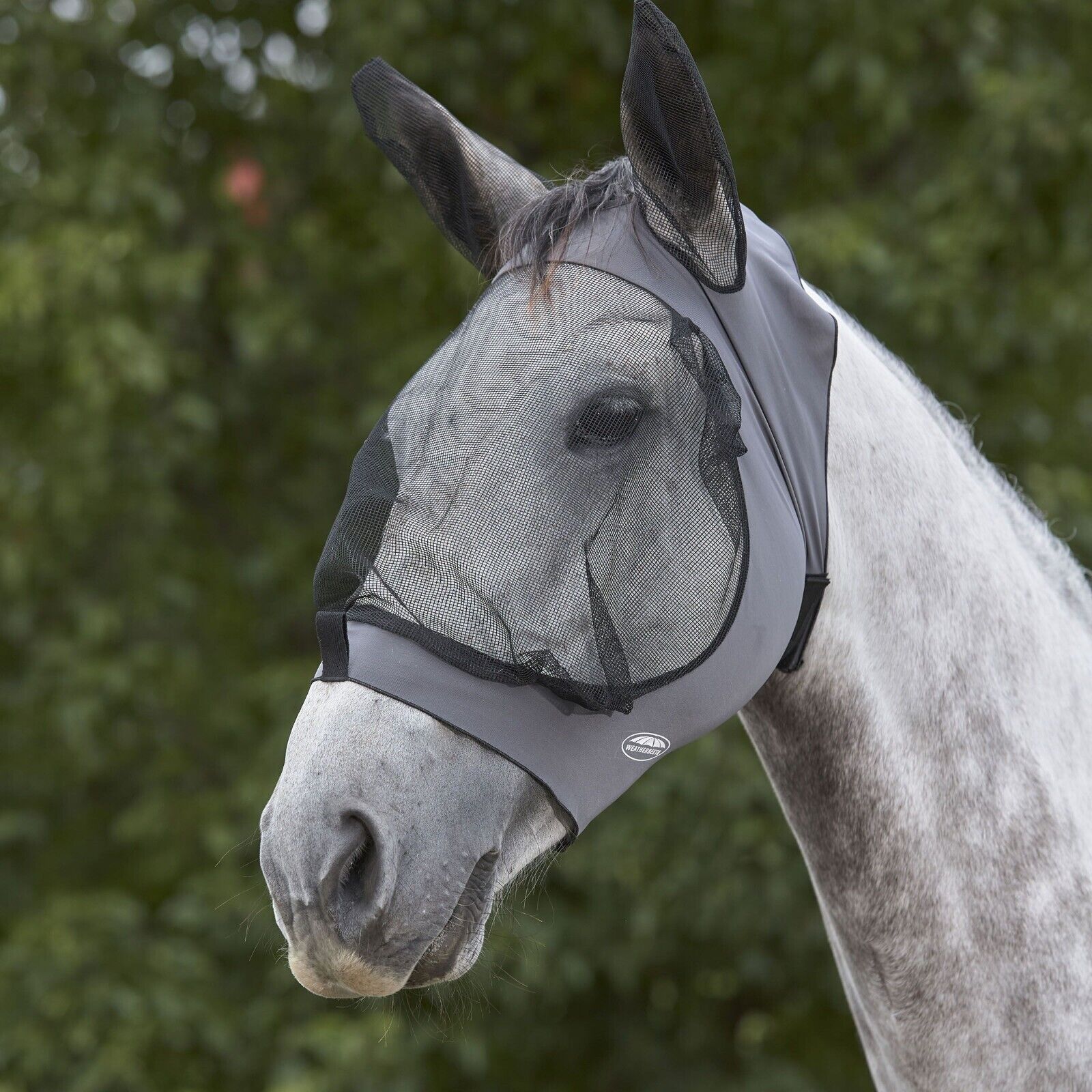 Picture of WeatherBeeta Deluxe Stretch Eye Saver Fly Mask, with Ears, UV, 7 Colours