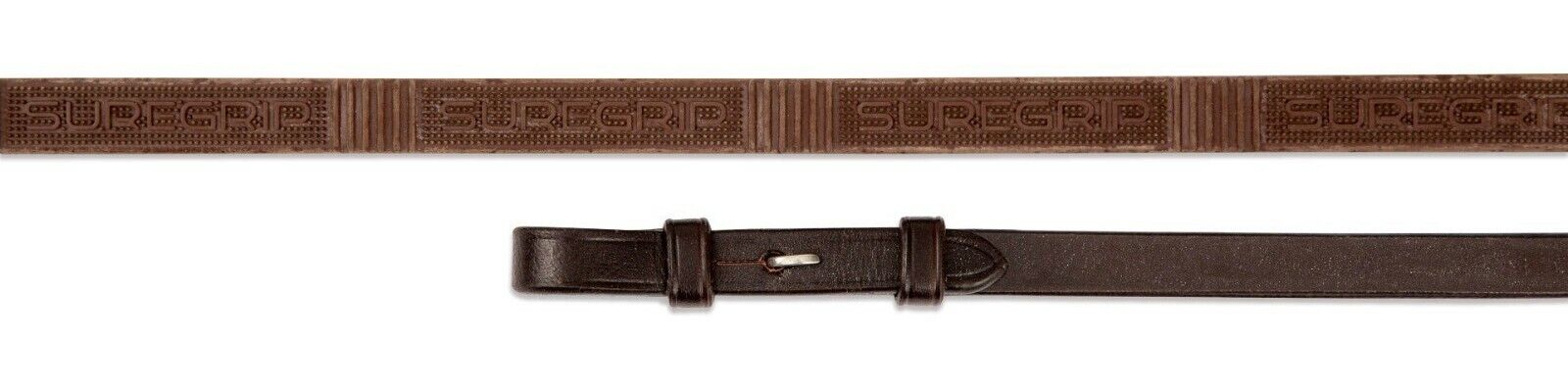 Picture of Shires Velociti Rapida Leather Sure Grip Reins| 2 Colours | 3 Sizes