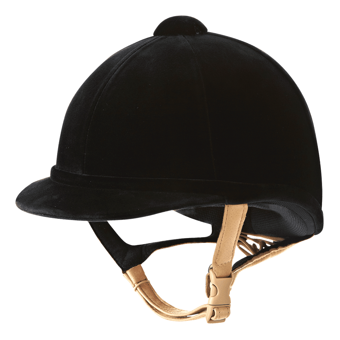 Picture of Charles Owen Hampton Horse Riding Show Hat | VG1, PAS015, Kitemark, Black, Navy