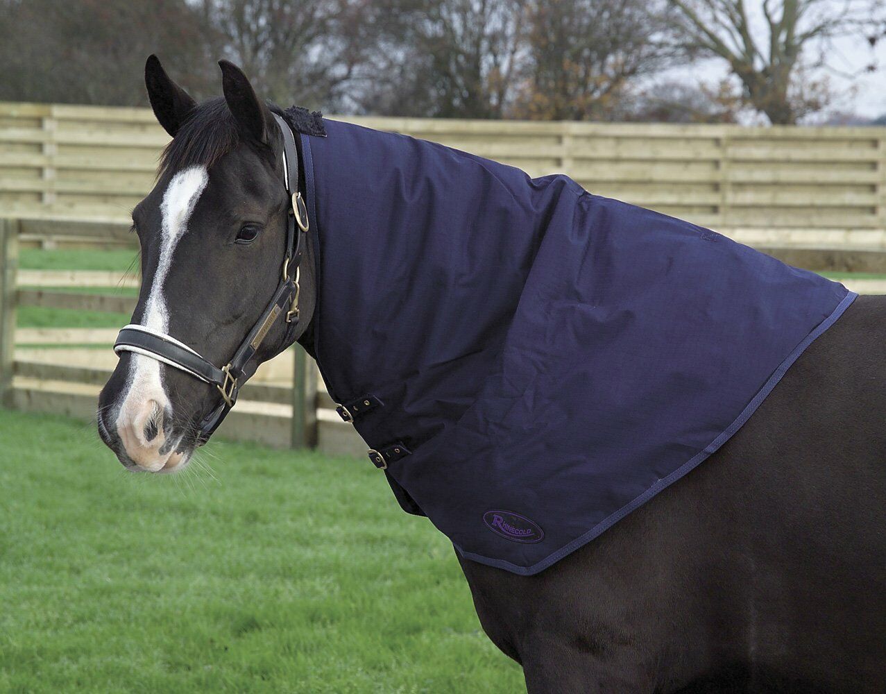 Picture of Rhinegold Universal Horse Turnout Rug Neck Cover | 4 Sizes | 2 colours