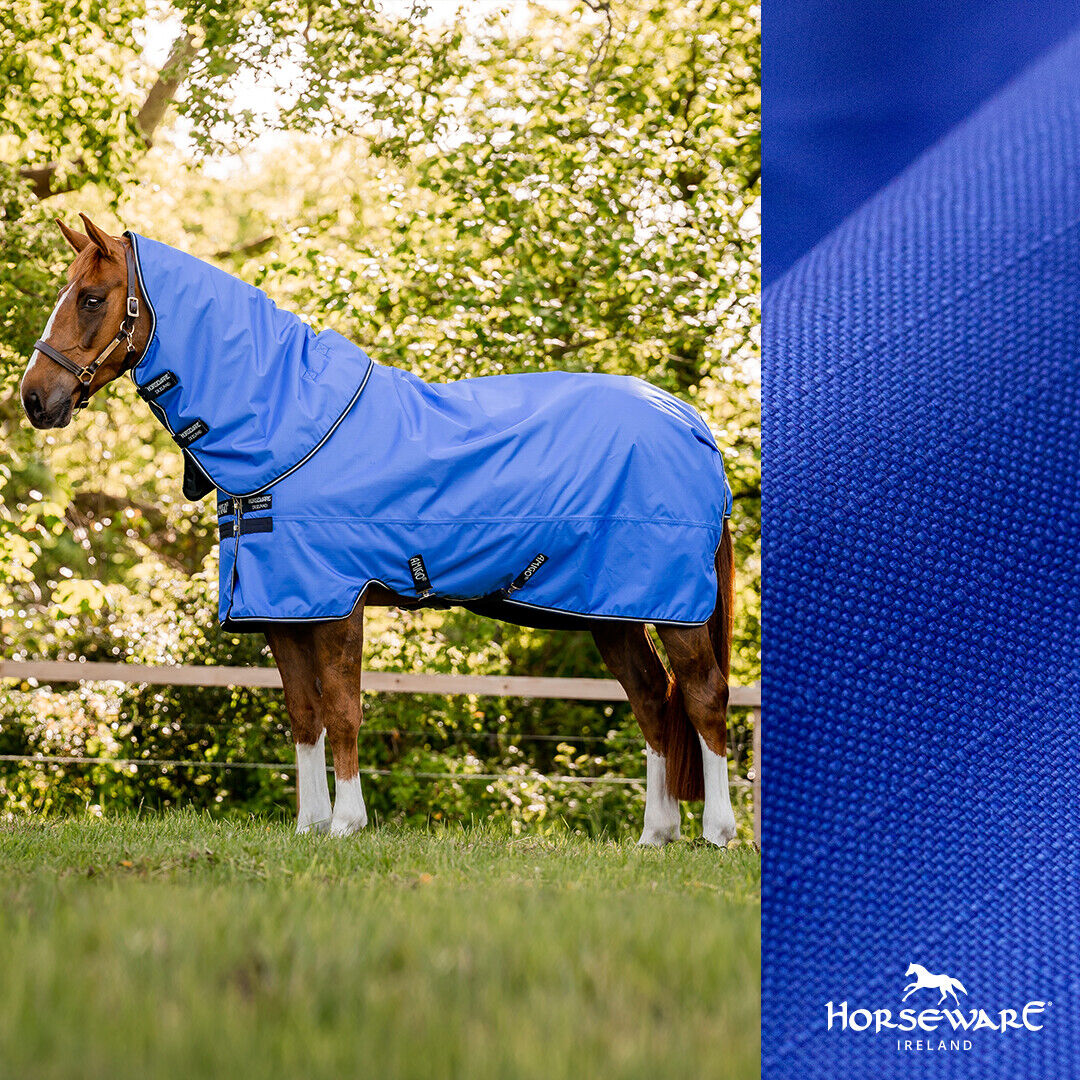 Picture of Horseware Amigo Hero Ripstop Plus 100g Turnout Rug Detachable Neck