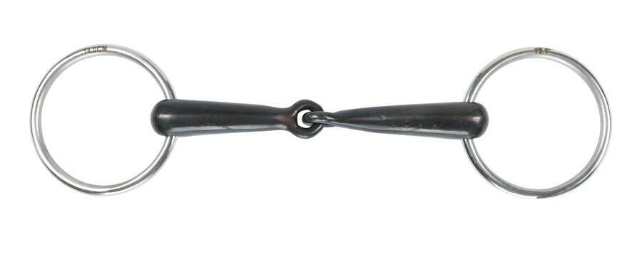 Picture of ShiresHollow Mouth Loose Ring Snaffle | Horse Bit | Sweet Iron | 4 Sizes