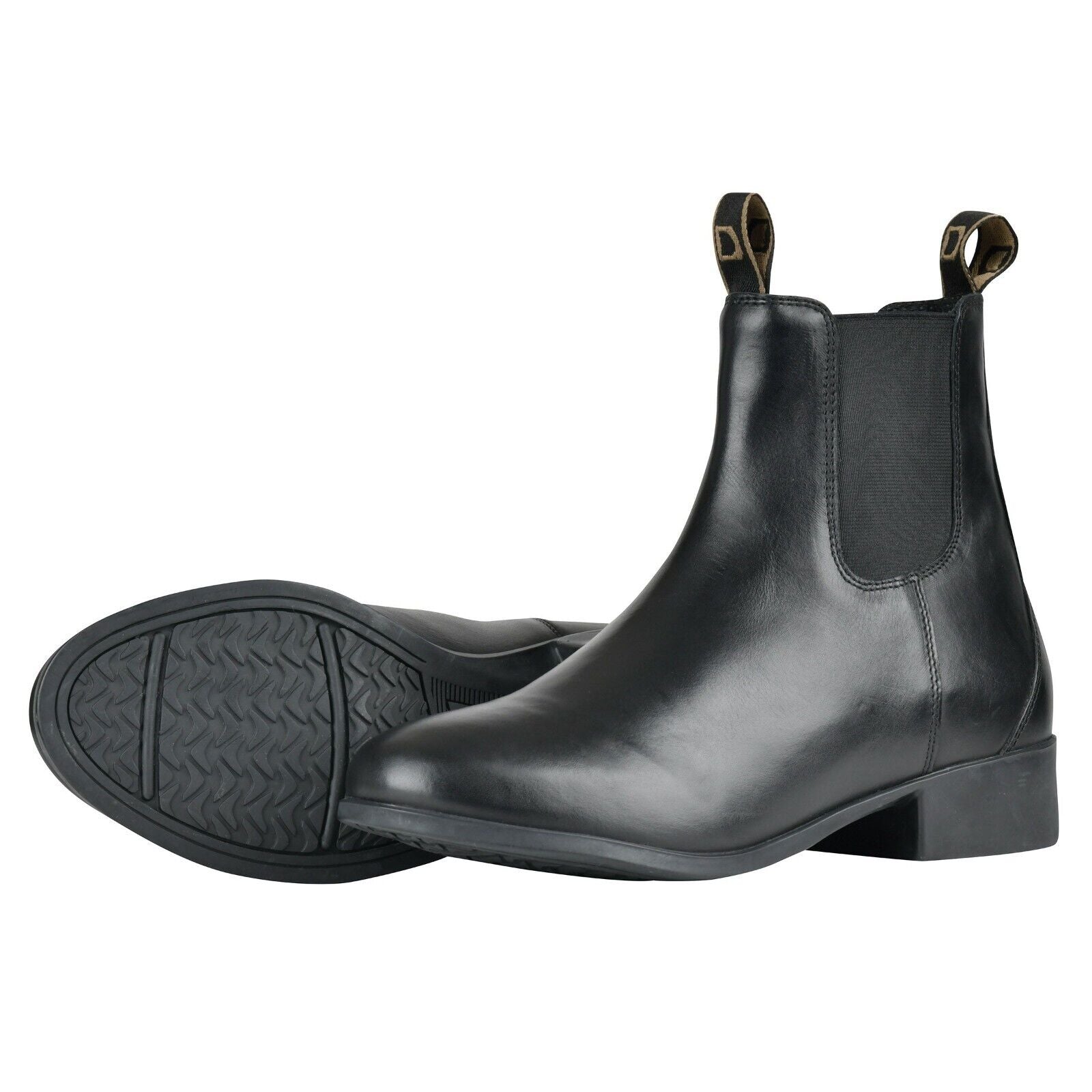 Picture of Dublin Foundation Jodhpur Riding Boots, Black, Brown, UK Size 4 - 11