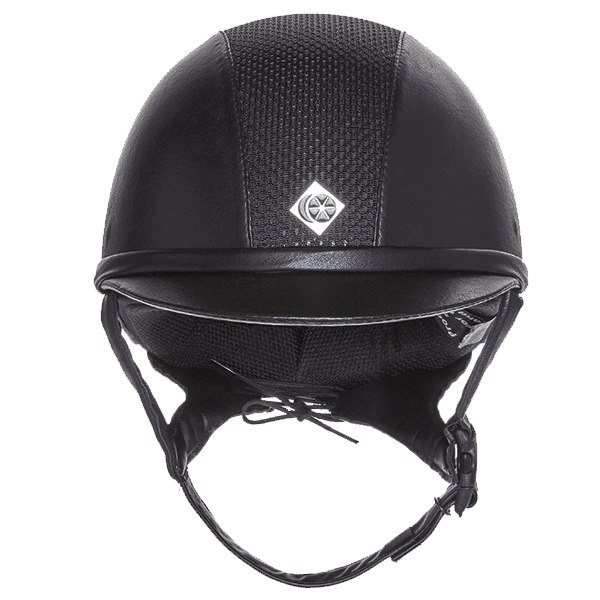 Picture of Charles Owen AYR8+ Horse Riding Hat | VG1, PAS015, Kitemark | Leather Look