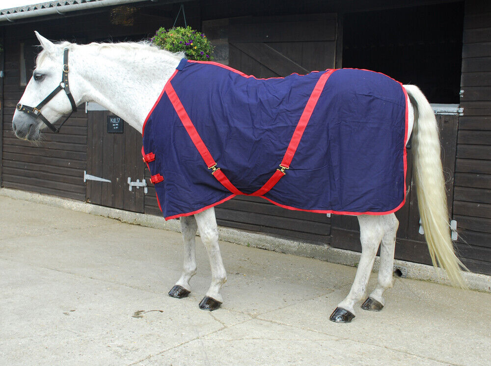 Picture of Rhinegold Cotton Mix Summer Sheet Horse Rug | Standard Neck | 3 Colours