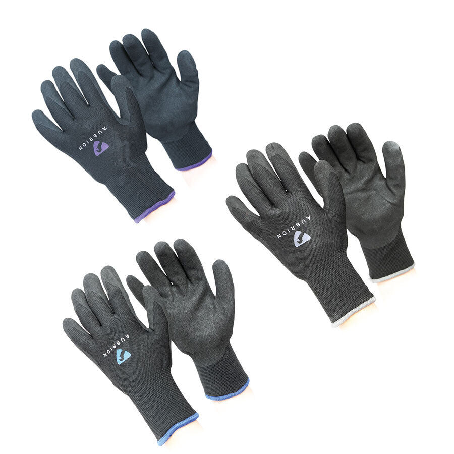 Picture of Shires Aubrion All Purpose Winter Yard Gloves | Black | Adult