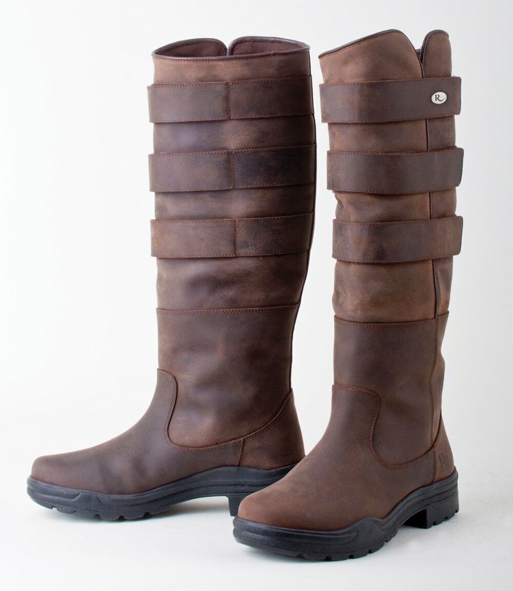 Picture of Rhinegold Colorado Long Country Walking Yard Boots Adjustable Calf