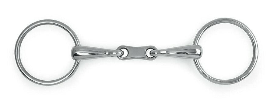 Picture of Shires French Link Loose Ring Snaffle  | Horse Bit  |Stainless Steel | 3 Sizes