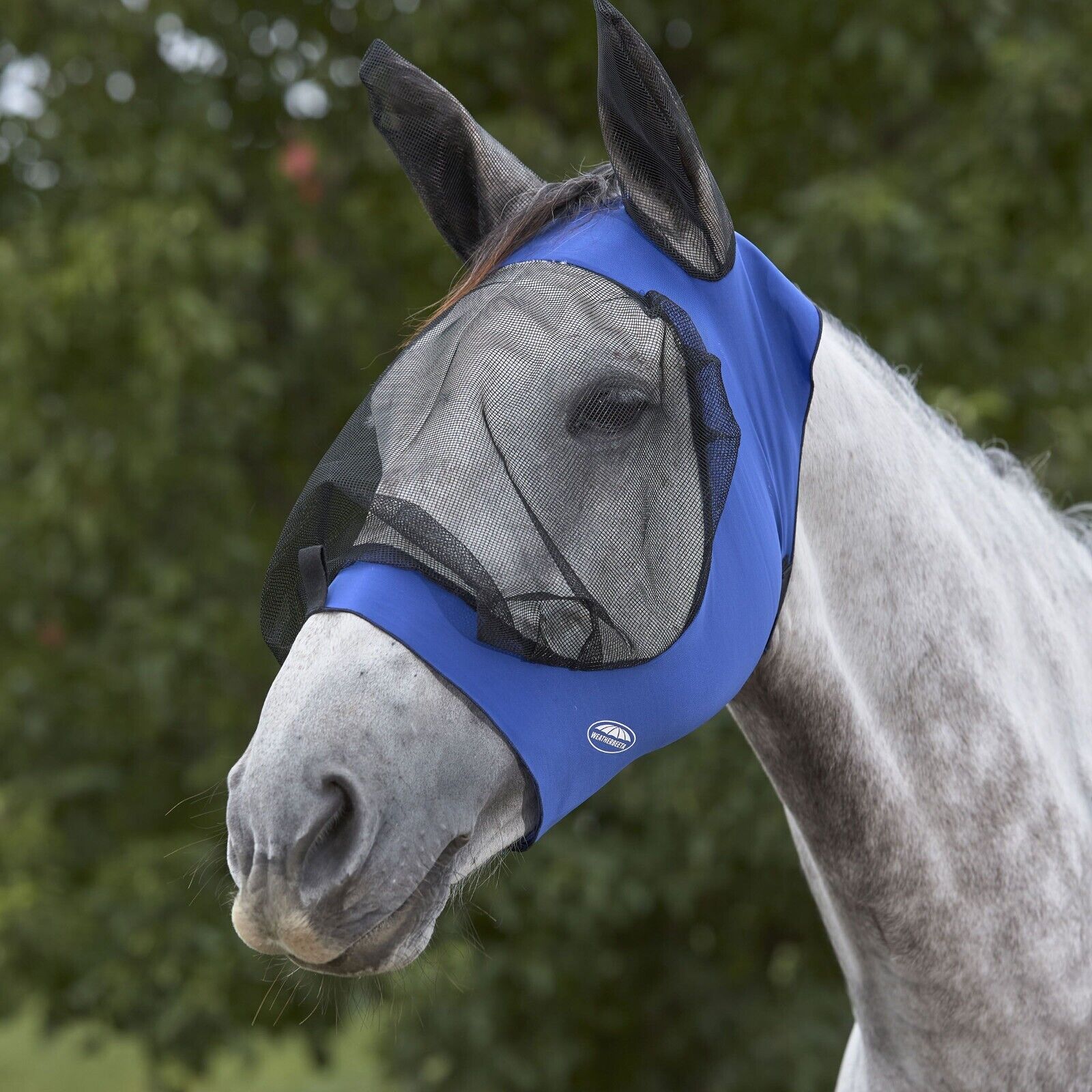 Picture of WeatherBeeta Deluxe Stretch Eye Saver Fly Mask, with Ears, UV, 7 Colours