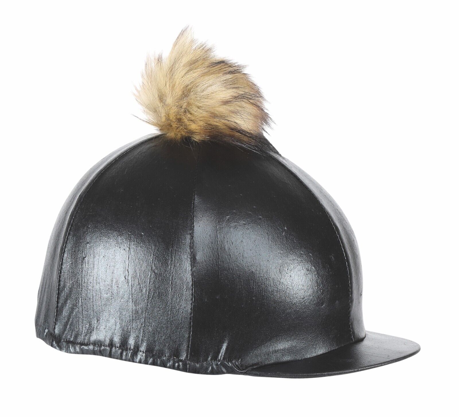 Picture of Shires Metallic Horse Riding Hat Cover | Onesize | Black, Blue, Pink, Rainbow