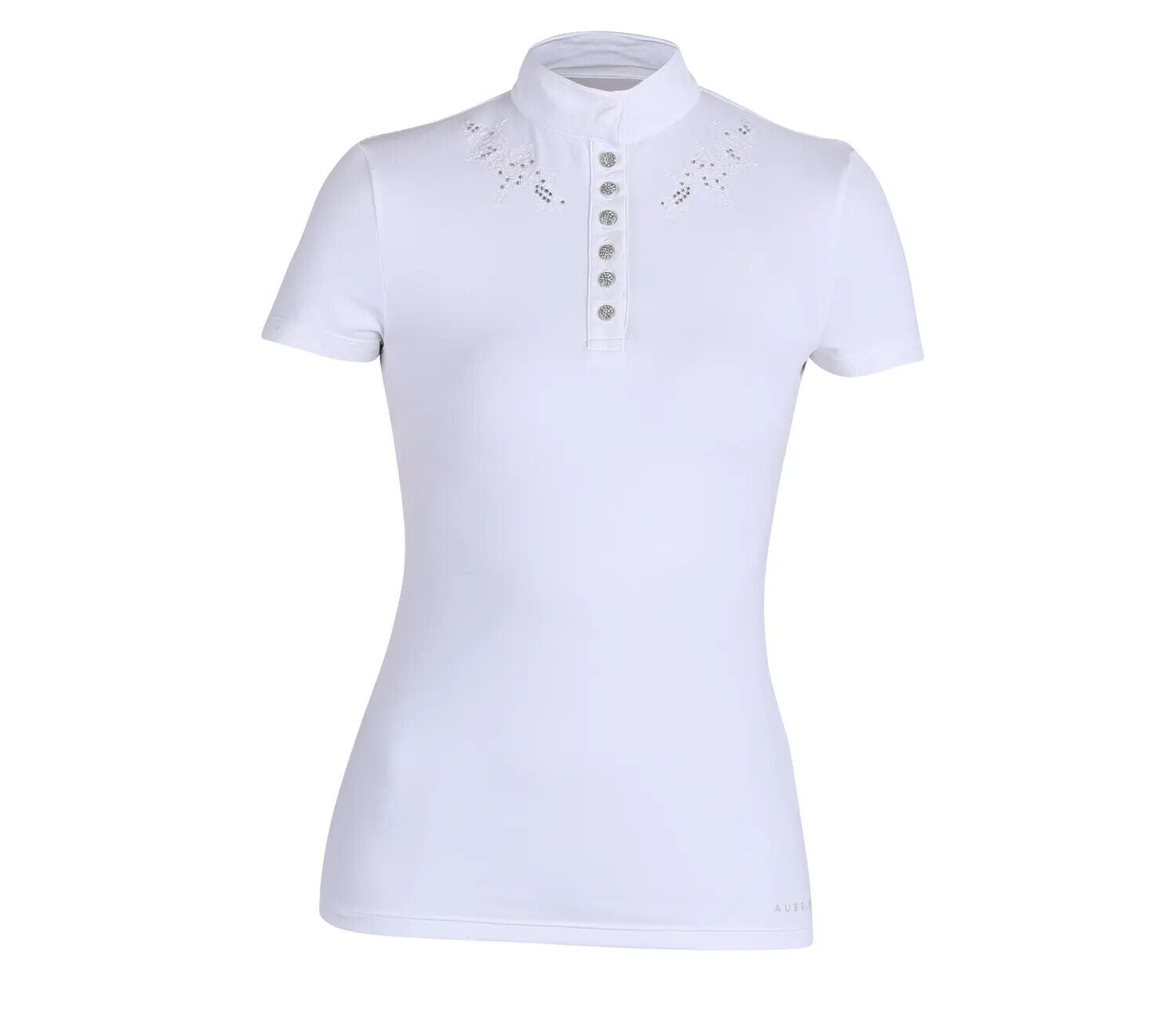 Picture of Shires Aubrion Salford Ladies Show Shirt | Womens | White | XXS - XXL