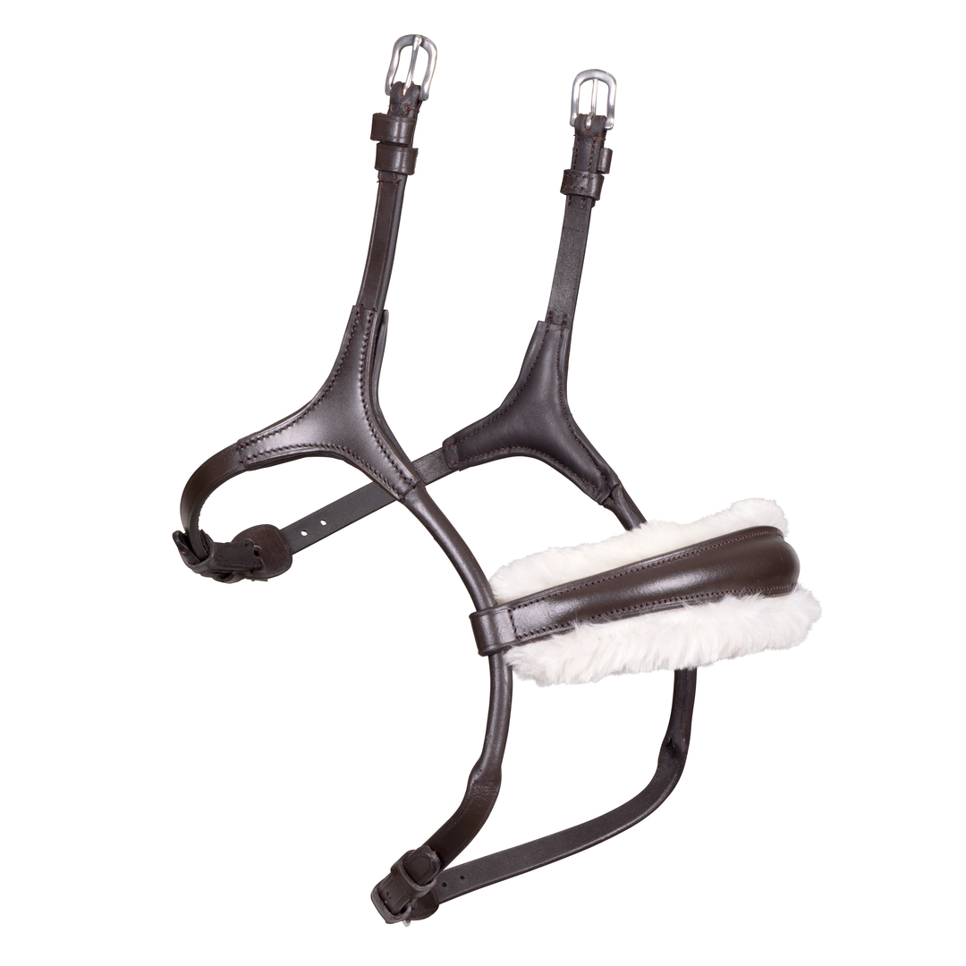 Picture of Shires Velociti Rapida Fleece Rolled Noseband | 2 Colours | 4 Sizes