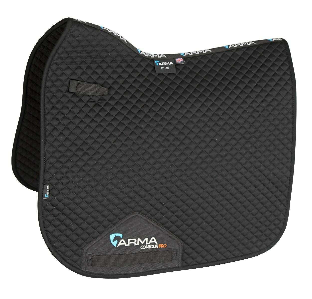 Picture of Shires Arma Dressage Saddlecloth | 100% Cotton Outer | 10 Colours | Size 17"-18"
