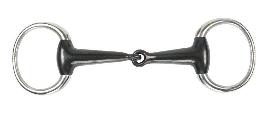Picture of Shires Hollow Mouth Eggbutt Snaffle | Horse Bit | Sweet Iron | 4 Sizes