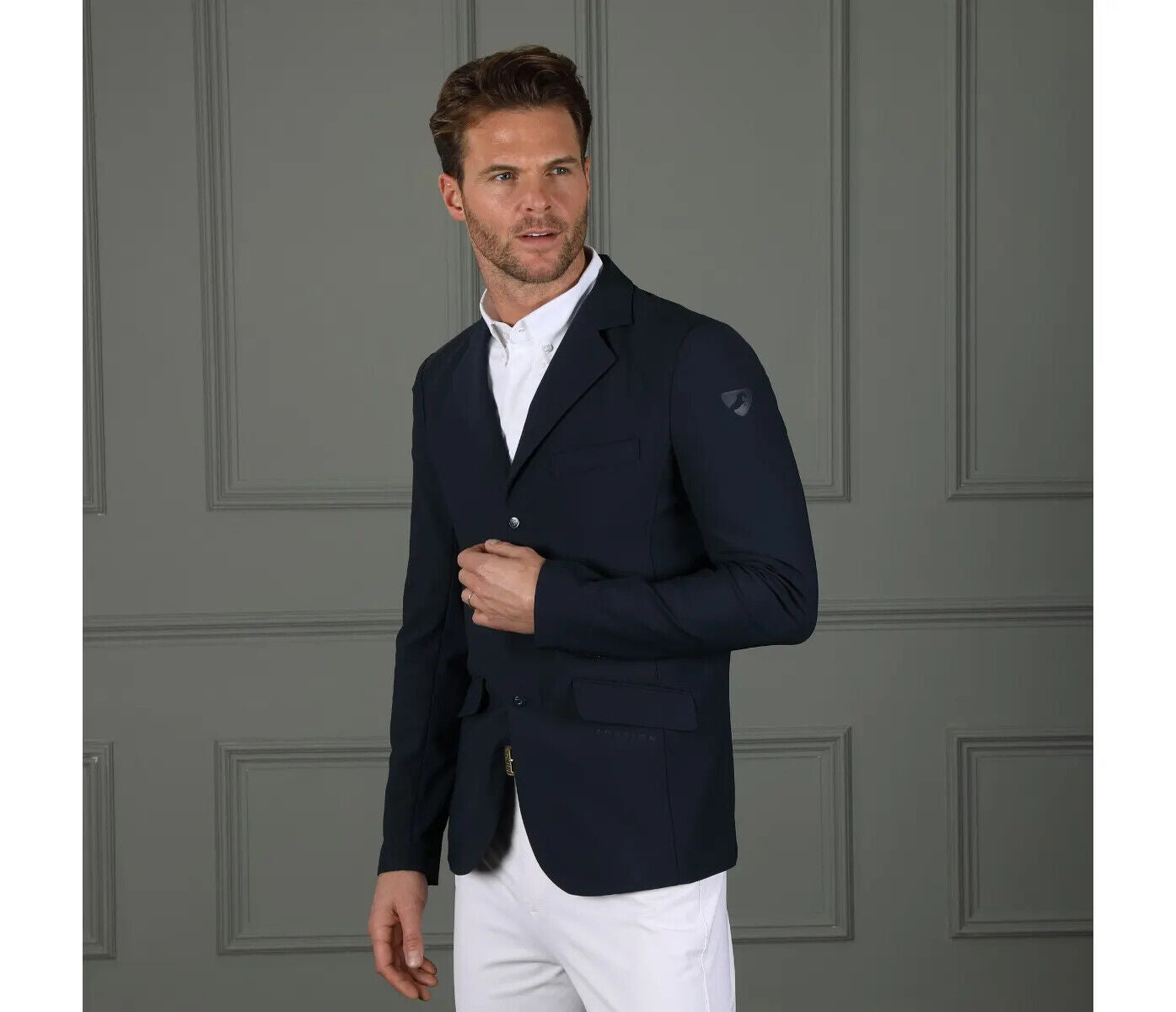 Picture of Shires Aubrion Mens Cambridge Show Jacket | Gents | Black, Navy | 32"-52"