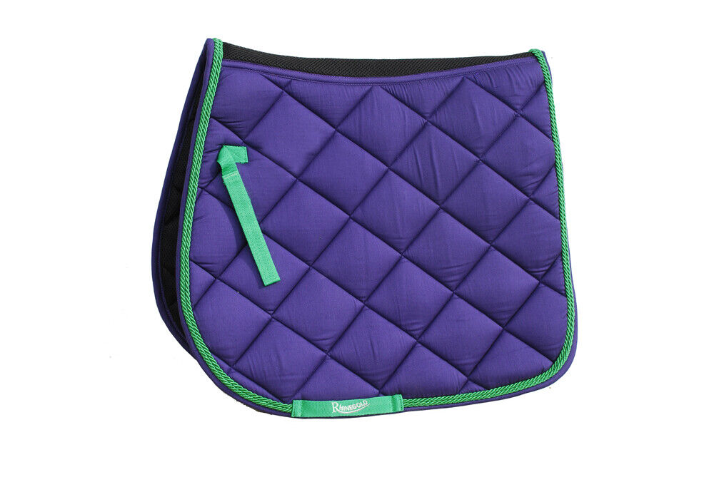 Picture of Rhinegold Elite Carnival Ventilated Saddlepad Saddle Cloth | Pony, Cob, Full |