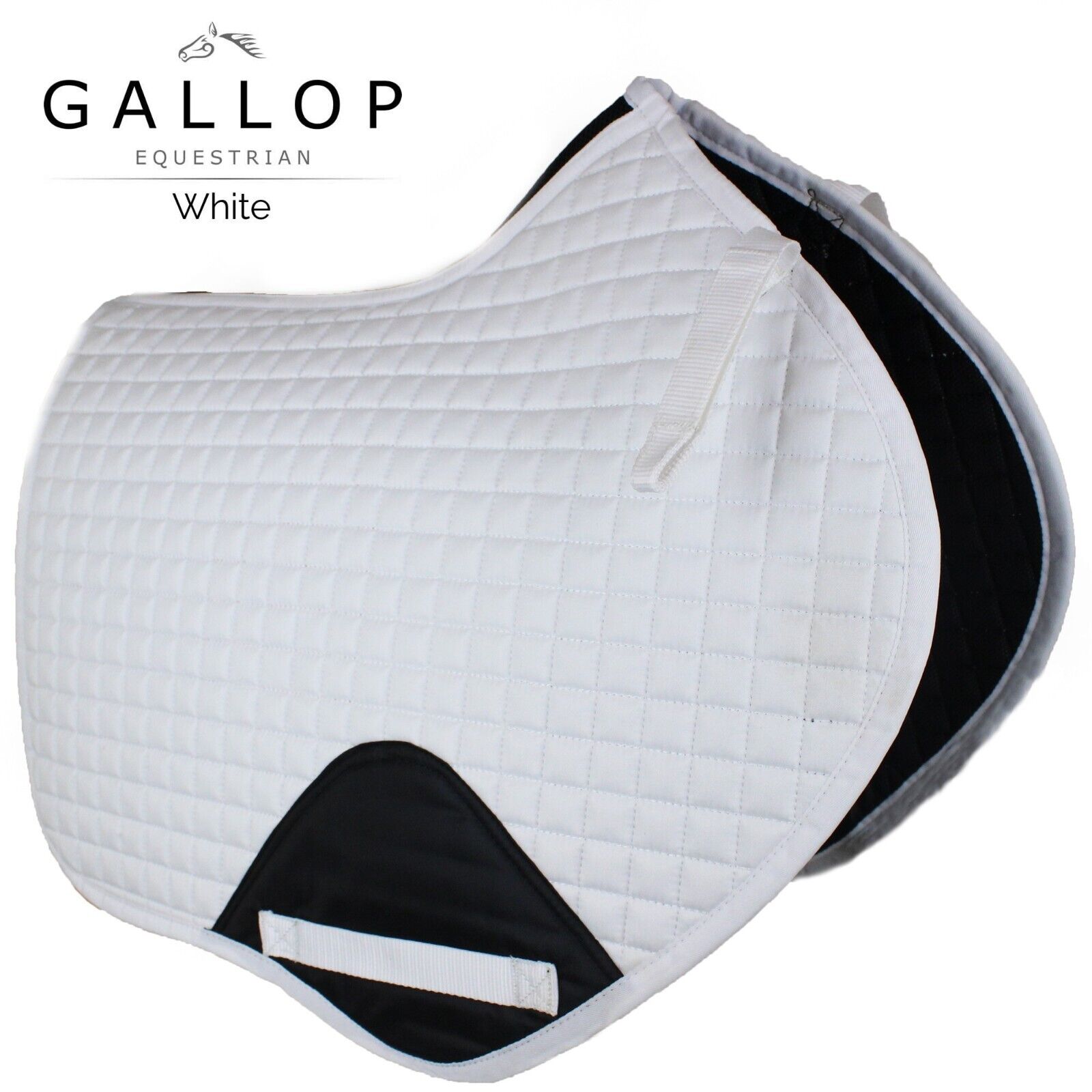 Picture of Gallop Prestige Close Contact/GP/Jumping Quilted SaddlePad Saddlecloth 17 Colour