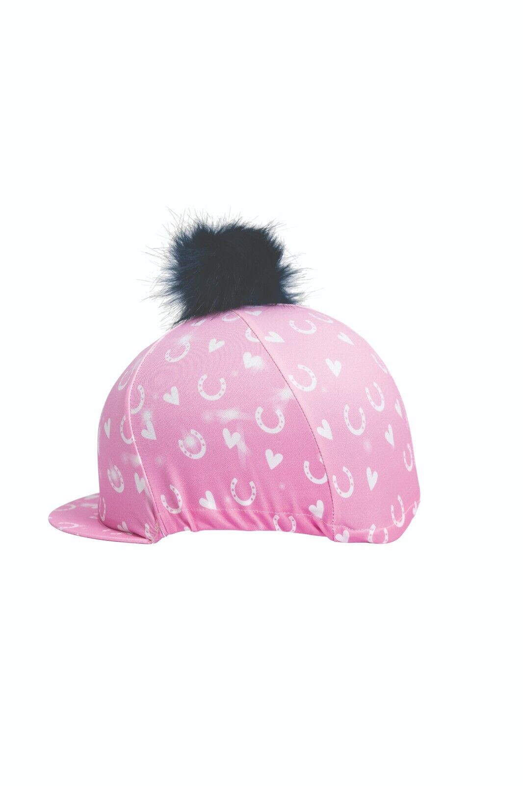 Picture of Pony Fantasy Riding Hat Cover by Little Rider , Navy/Pink, One Size