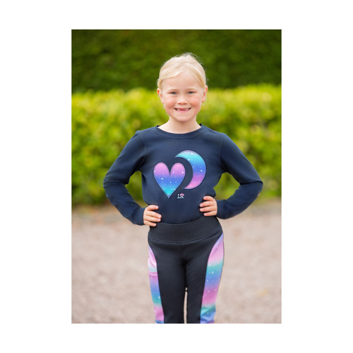 Picture of HY Dazzling Night Long Sleeve T-Shirt by Little Rider, Breathable, 100% Cotton,