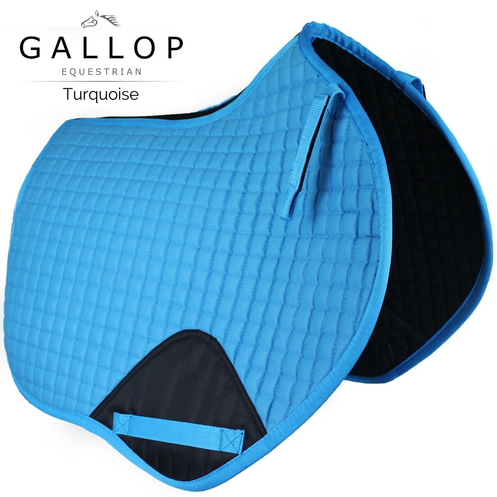 Picture of Gallop Prestige Close Contact/GP/Jumping Quilted SaddlePad Saddlecloth 17 Colour