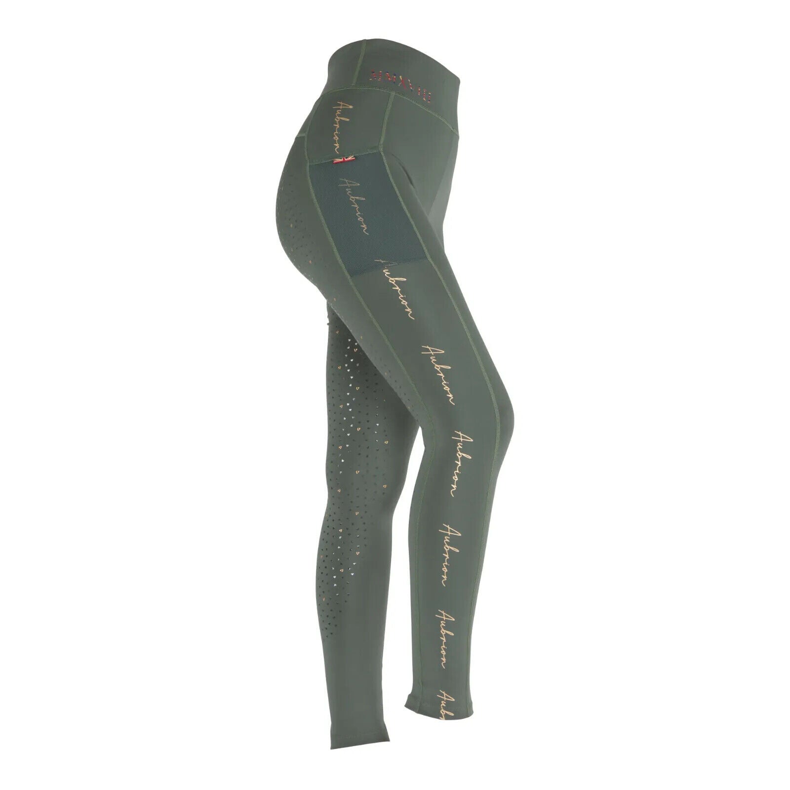Picture of Shires Aubrion Team Ladies Horse Riding Tights | 4 Colours | Womens | XXS - XXL