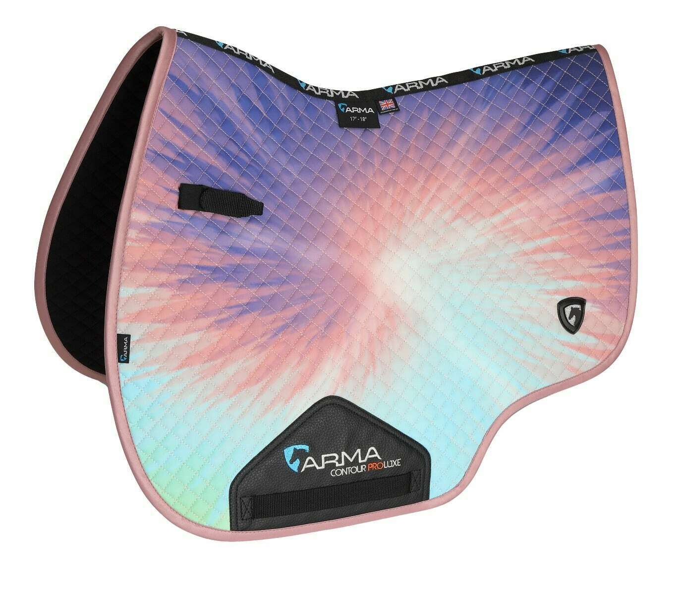 Picture of Shires Arma Tie Dye Saddlecloth | 3 Sizes | 3 Colour Options