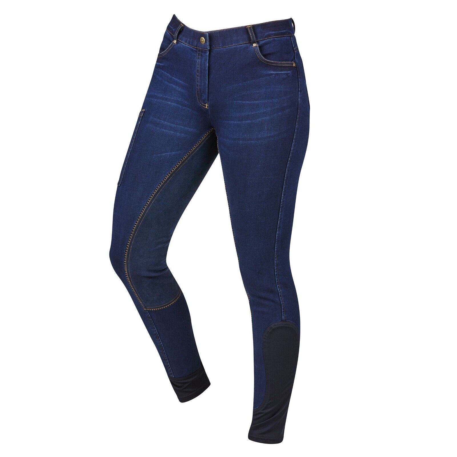 Picture of DUBLIN BREECHES SHONA FULL SUEDE SEAT DENIM, Womens, 2 Colours, 24"-38"