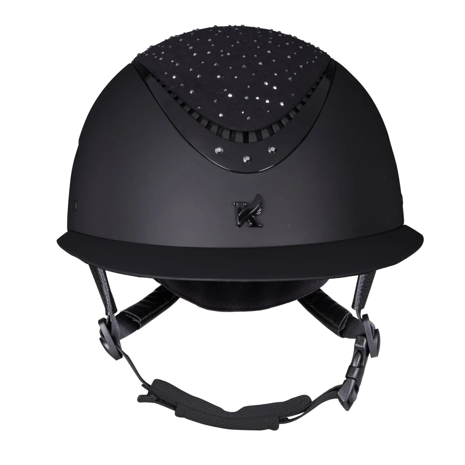 Picture of Shires Karben Viola Ellipse Riding Hat, Dial Sizing, PAS015 Kitemarked, 2 Colour