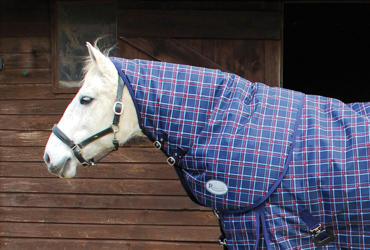 Picture of Rhinegold Zeus 350g Heavyweight Horse Rug Neck Cover 1000 Denier