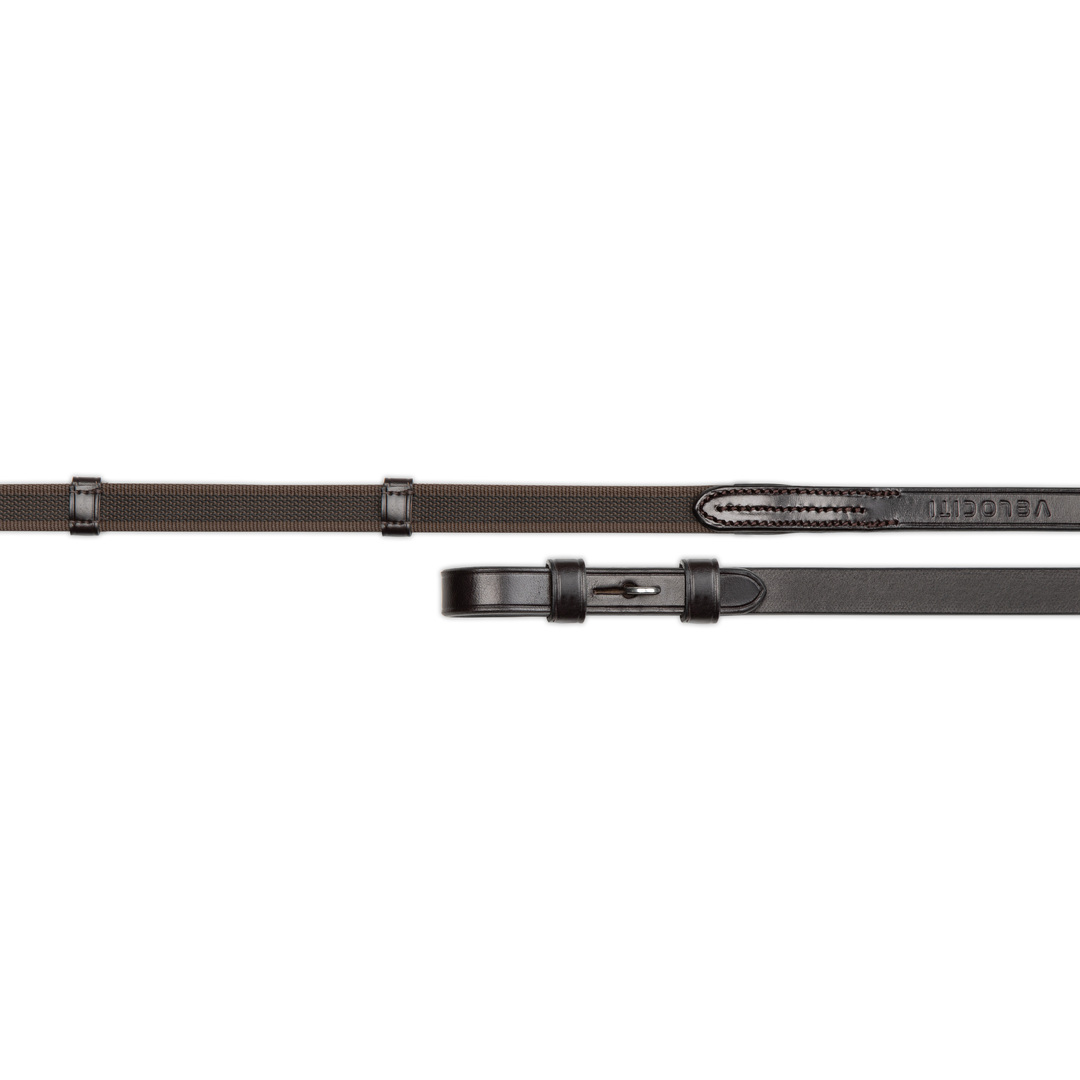 Picture of Reins, Shires Velociti Lusso Continental Rubber Grip Reins | 2 Colours | 3 Sizes