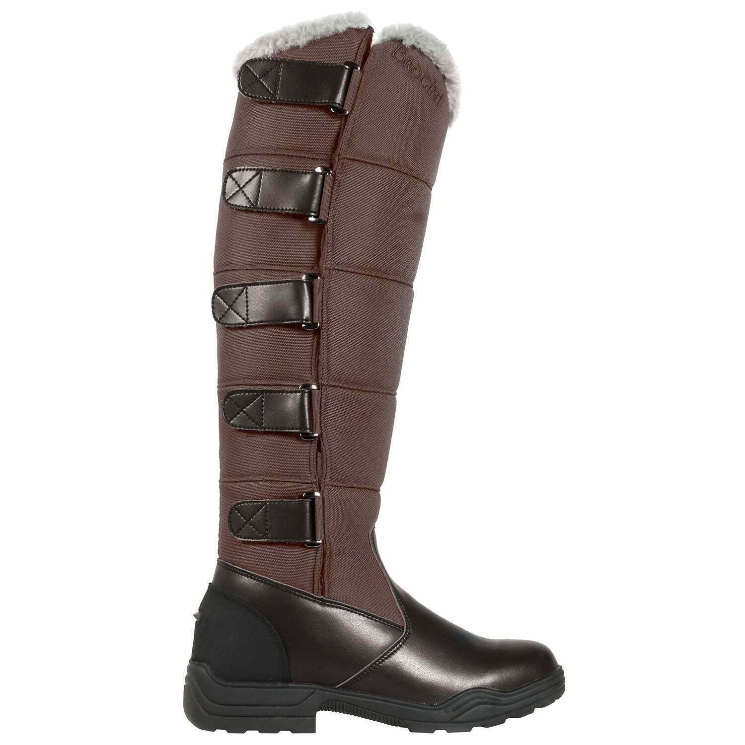 Picture of Brogini Kendal Long Boots Winter Warm Yard/Riding Casual Walking Country Boots